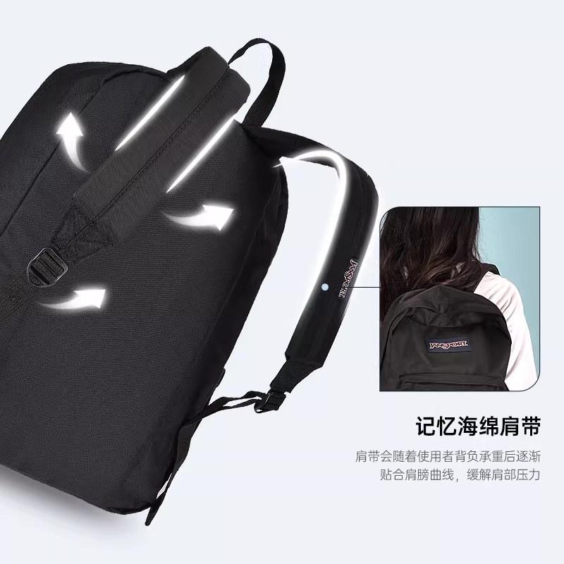 JanSport杰斯伯双肩包叛逆学院风书包男女款PC背包经典款